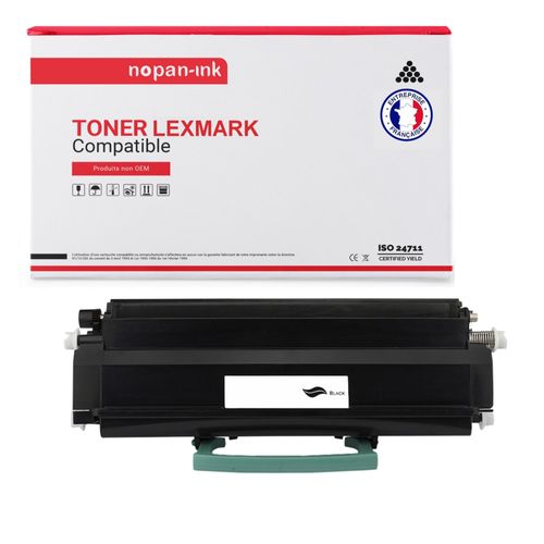NOPAN-INK - x1 Toner - E250A11E (Noir) - Compatible pour Lexmark E250 E250 D E250 DN E250 N E250 Series E350 E350 D E350 DN E350 Series E352 E352 DN Optra E250 Optra E250 D Optra E250 DN Optra E250 N
