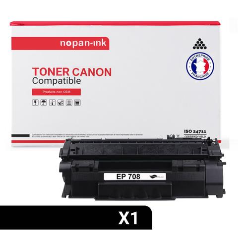 NOPAN-INK - x1 Toner - EP708 (Q5949A) (Noir) - Compatible pour Canon LBP3300 LBP3360 LBP 3300 LBP 3360
