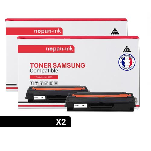 NOPAN-INK - x2 Toners - MLT-D103L ELS (Noir) - Compatible pour Samsung ML-2900 Series Samsung ML-2950 ND Samsung ML-2950 NDR Samsung ML-2950 Series Samsung ML-2951 D Samsung ML-2955 DW Sam