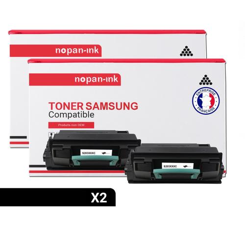 NOPAN-INK - x2 Toners - MLT-D203U (Noir) - Compatible pour Samsung ProXpress M 4020 D Samsung ProXpress M 4020 ND Samsung ProXpress M 4020 NX Samsung ProXpress M 4020 Series Samsung Pr