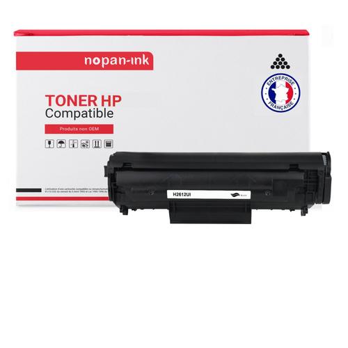 NOPAN-INK - x1 Toner - Q2612A 12A (Noir) - Compatible pour HP LaserJet 1010 HP LaserJet 1012 HP LaserJet 1015 HP LaserJet 1018 HP LaserJet 1020 HP LaserJet 1022 HP LaserJet 3015 HP LaserJet 3020 HP