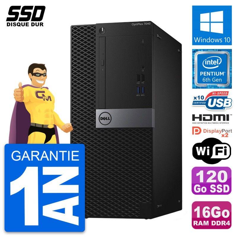 Ordinateur de bureau dell optiplex 7010 i5 8go ram 120 go disque