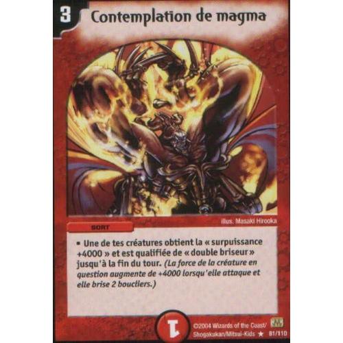 Contemplation De Magma (Set De Base, Vf, N°81/110)