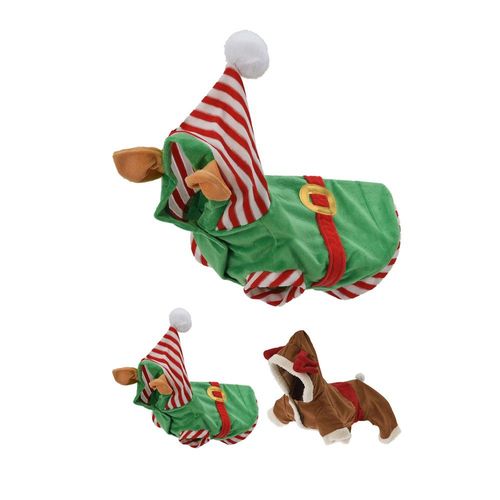 Déguisement Noël Animal Chien 30cm Modèle A