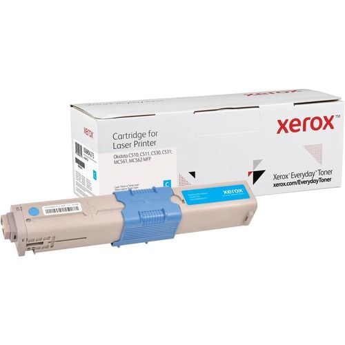 Xerox Everyday Alternativtoner pour 44469724 Cyan pour ca. 5000 Pages