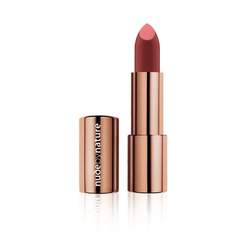 Nude By Nature - Moisture Shine Lipstick - 08 Garnet 