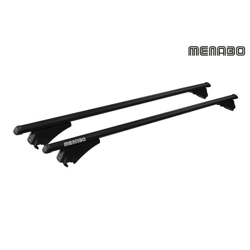 Barres De Toit Aluminium Noir Pour Bmw X3 De 2010 À 2017 - Avec Barres Longitudinales.