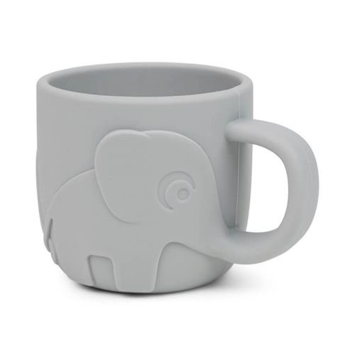Tasse Bébé En Silicone Peekaboo Elphee Grey - Done By Deer