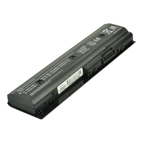 2-Power Main Battery Pack - Batterie de portable - Lithium Ion - 6 cellules - 5200 mAh - pour HP Portable dv4-5020tx, dv4-5110us, dv4-5162la, dv4-5164la