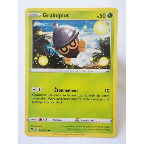 Pokemon P64 Evolution Céleste Eb07 Carte Card Fr Grainipiot 005/203