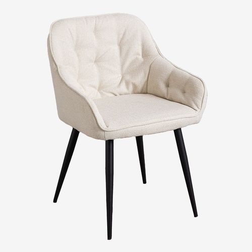 Pack De 2 Chaises De Salle À Manger En Tissu Zilen