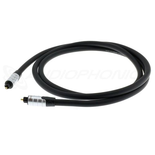HQ - Câble audio numérique (optique) - TOSLINK mâle pour TOSLINK mâle - 1.5 m - fibre optique - noir