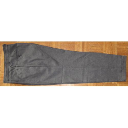 Pantalon De Costume Pierre Cardin Gris 50% Laine Taille 42