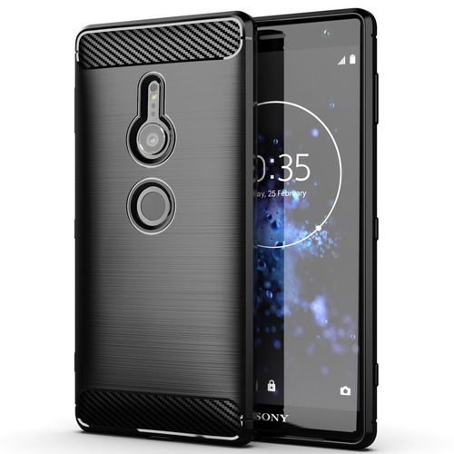 Coque Silicone Pour Sony Xperia Xz2 Noir Gk1413783