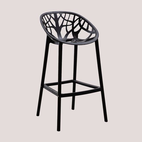 Tabouret Haut Ores Noir ?75 Cm