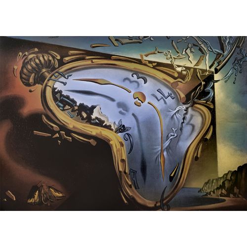 Salvador Dalí - Soft Watch Exploding In 888 Particles After Twenty Years Of Total Immobility, C. 195 - Puzzle 1000 Pièces