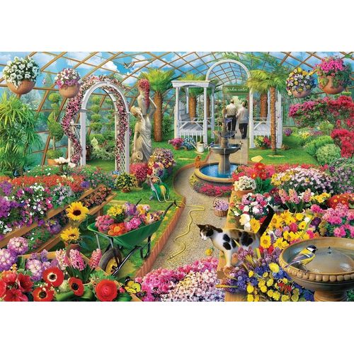 The Colors Of Greenhouse - Puzzle 1500 Pièces