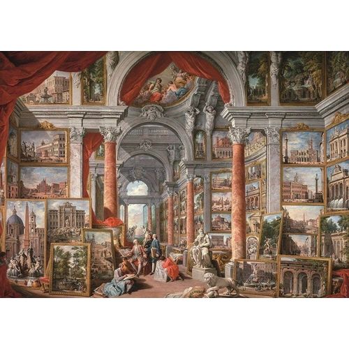 Gallery With Views Of Modern Rome, 1757 - Puzzle 2000 Pièces