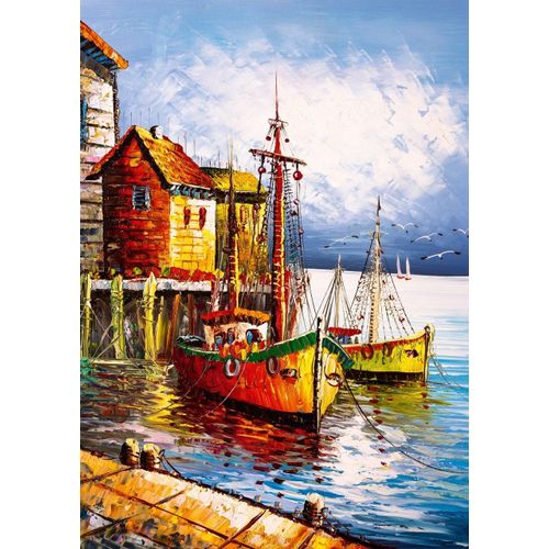 The Orange Port - Puzzle 500 Pièces