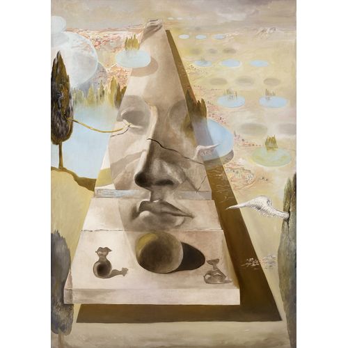 Salvador Dalí - Apparition Of The Visage Of Aphrodite Of Cnidos In A Landscape, C. 1981 - Puzzle 1000 Pièces