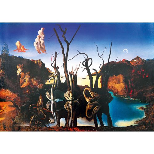 Salvador Dalí - Swans Reflecting Elephants, 1937 - Puzzle 1000 Pièces