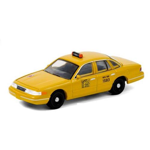 Ford Crown Victoria Nyc Taxi, Jaune 1994 1/64 Greenlight
