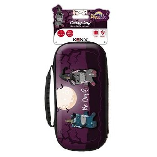 Housse Switch & Switch Lite Licorne "Be Dark"