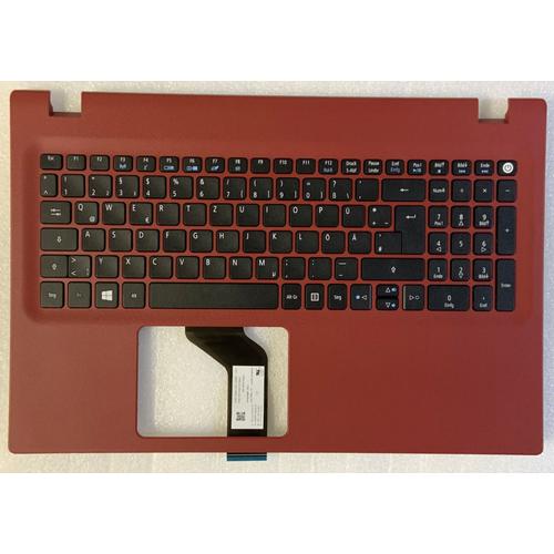 Clavier Qwertz Allemand Acer Aspire E5-532 6B.MYXN7.010 LV5T_A50B PK131FZ1A10 AEZRTG00010 NKI151300J NK.I1513.00J ACM14H86D0 TOPCASE Rouge