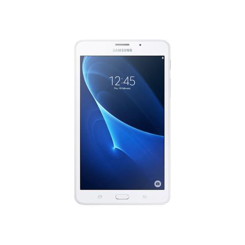 Samsung Galaxy Tab A - Tablette - Android 5.0 (Lollipop) - 16 Go - 9.7" Plane to Line Switching (PLS) ( 1024 x 768 ) - Appareil-photo arrière+ appareil-photo avant - Logement microSD - Wi-Fi... blanc
