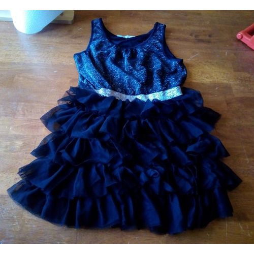 Robe Volants H Et M Taille 11-12 Ans Strass ..