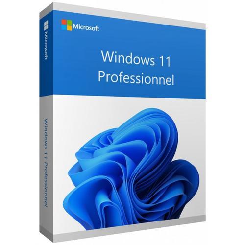 Microsoft Windows 11 Professionnel (Pro) - 64 Bits - Clé Licence À Télécharger - Livraison Rapide 7/7j - Logiciel En Téléchargement