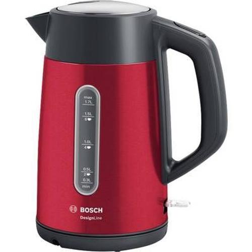 Bosch DesignLine TWK4P434 - Bouilloire - 1.7 litres - 2.4 kWatt - rouge