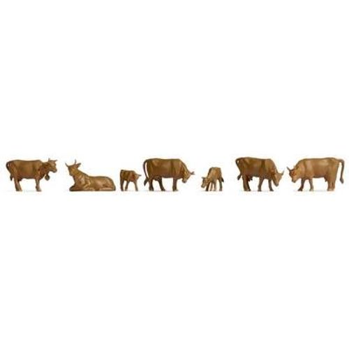 Noch Figurines Tt Vaches, Marron-Noch