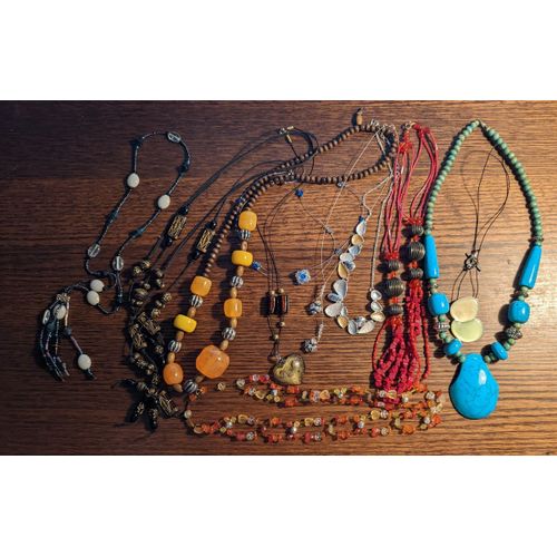 Lot De 11 Colliers - Vintage Et Plus Récents