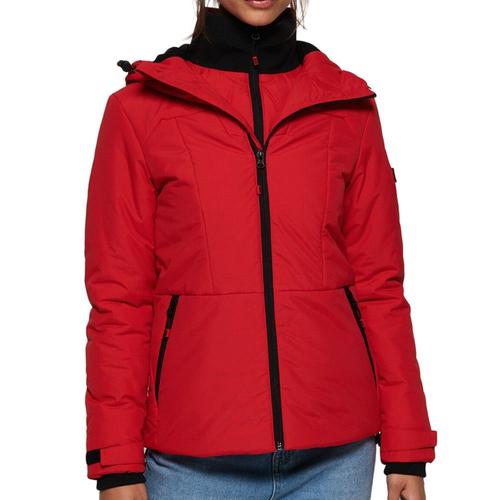 Blouson Rouge Femme Superdry Aeon