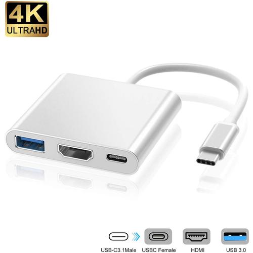 Accessoires pour TV et vidéo ElecMoga Adaptateur USB C vers HDMI