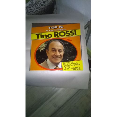 Vinyle Tino Rossi Top 16 1985