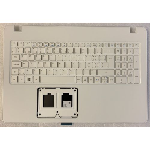 Clavier Qwertz Swiss-Allemand ACER Aspire F5-573 6B.GGJN7.024 LV5T_A51W AEZAAS00020 NKI151304H NK.I1513.04H ACM14H86CH TOPCASE Blanc