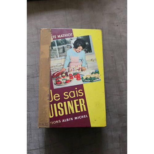 Je Sais Cuisiner Par Genette Mathiot..De 1966..Éditions Albin Michel