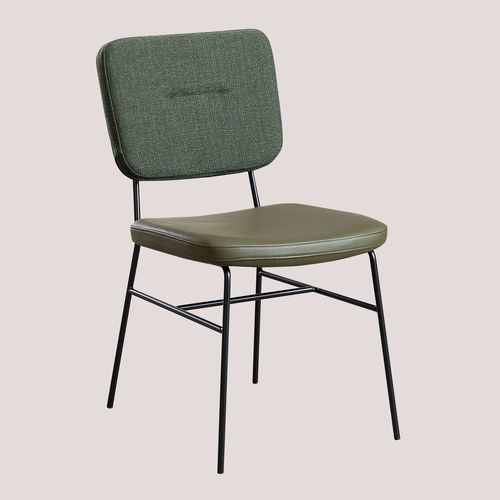 Pack De 2 Chaises De Salle À Manger Milih Vert Kaki