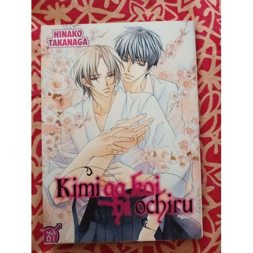 Lot Intégral Manga Yaoi Kimi Ga Koi Ni Ochiru + Kimi Ga Koi Ni Oboreru 1-3 En Vf De Hinako Takanaga