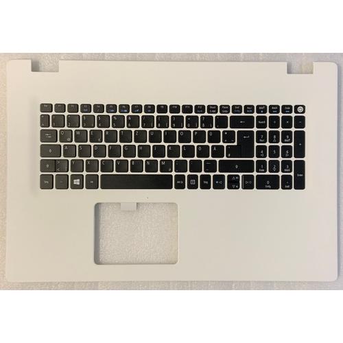 Clavier Qwertz Allemand ACER Aspire E5-772 6B.MVFN1.008 LV5T_A50B PK131FZ1A10 AEZRTG00010 NKI151300J NK.I1513.00J ACM14H86D0 TOPCASE Blanc