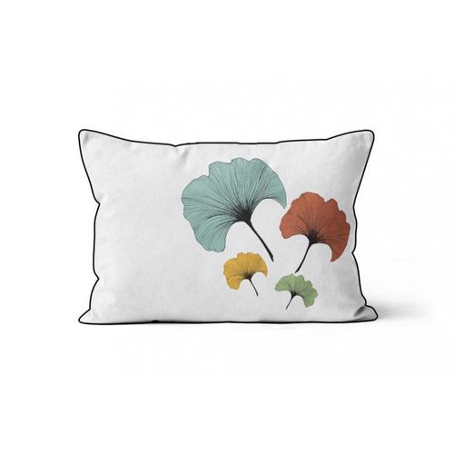 Housse De Coussin 32x50 Cm Ginkgo, Par Soleil D'ocre