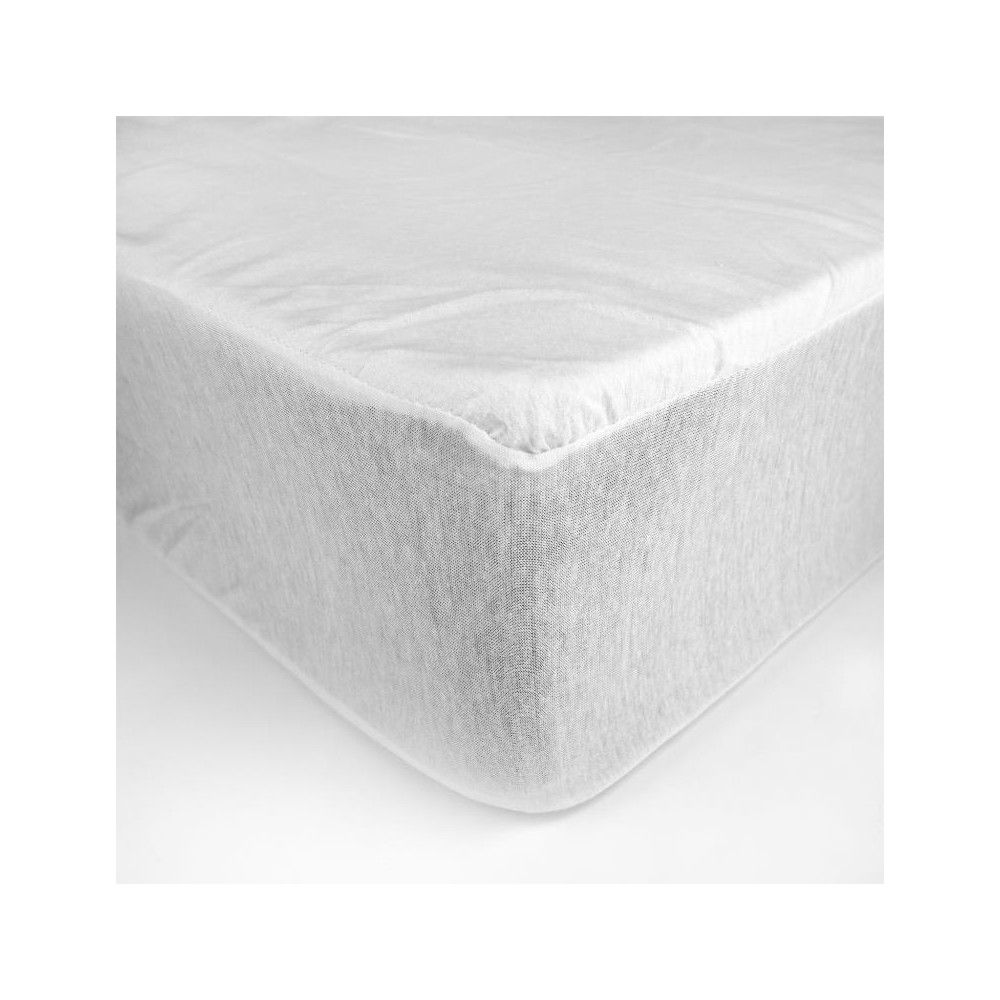 Soleil d'ocre Protège matelas 160x200 cm en coton MOLLETON forme drap housse,  par Soleil d'ocre pas cher 