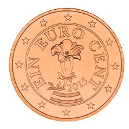 1 Centime Cent Euro Autriche 2015