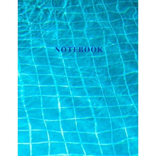 Notebook: Lined Notebook-Journal-Teal Blue Cover-110 Pages-Large (8.5 X 11 Inches)