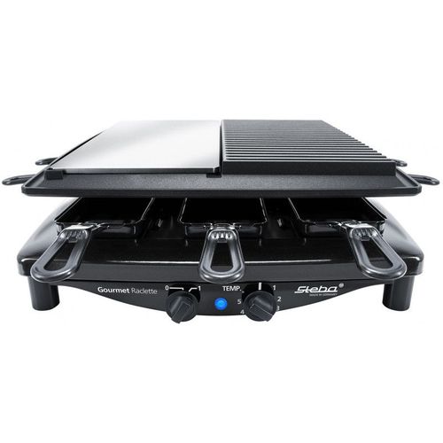 Steb Raclette Black Steel Rc 8 Sr/bk | Mit Grillplatte