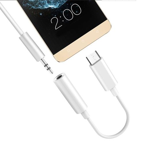 Convertisseur USB 3.1 de Type C à 3.5mm, adaptateur Audio pour écouteurs, câble Aux pour Huawei P20 Lite Mate 20