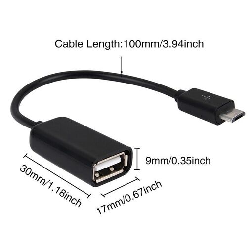 Adaptateur OTG, c�ble Micro USB vers USB, pour tablette Andr... - 2
