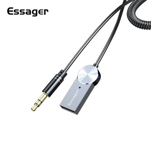 transmetteur récepteur Bluetooth 5.0 sans fil, adaptateur USB Bluetooth 3.5mm, Jack 3.5 Aux, transmetteur de musique